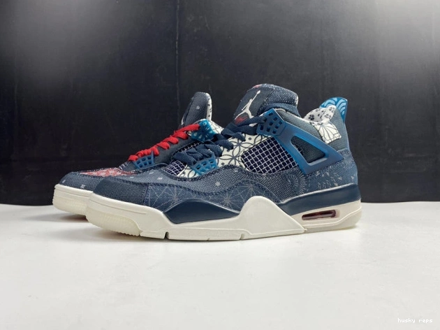 Cheap Husky Air SE 4 CW0898-400 Retro Jordan Sashiko 0720